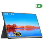 Arzopa A1T kaasaskantav monitor, 15.6", IPS, FHD 1920x1080, 60Hz, 300 cd/m&sup2;, puutetundlik, 2W k&otilde;larid, USB-C