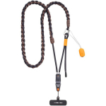 Pgytech LinkGo telefoni rihm P-PG-057, must, 72g, 111-136cm, 10kg, 0.55mm, pol&uuml;ester, GFR nailon, mikrokiud