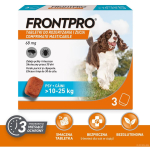 FRONTPRO Flea and tick tablets for dog (>10-25 kg) - 3x 68mg
