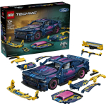 LEGO Technic 42236 Custom Garage Ford Mustang GT, 973 detaili, 10+, roolimehhanism, 8-sil. mootor