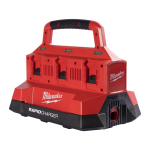 Kuue pistikupesaga laadija M18 PC6 6A 4932480162 MILWAUKEE