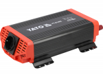 Sprieguma pārveidotājs 12 V uz 230 V ar tīru sinusoīdu 600 W, USB-A/USB-C
