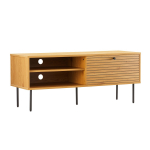 TV galds LINE 120x40xH50cm, melamīns ar ozola rakstu 45124