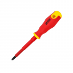 VDE izolēts skrūvgriezis PH2, 100 mm, magnētisks, ergonomisks rokturis, AW37115, AWTOOLS