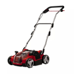 Bezvadu skarifikators/aerators GE-SC 36/35 Li, EINHELL, 3420680, 35 cm darba platums, 3 līmeņu dziļuma regulē&scaron;ana, bezsuku motors.
