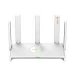 Ruijie RG-EW3000GX | 3000 Mbps Wi-Fi 6 Kahe-WAN Juhtmevaba Gigabit Ruuter &mdash; 3&times; LAN Porti, 5&times; 5 dBi Antennid, 5 GHz, Valge Korpus