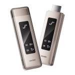 Aurzen AU-PJ001CS-USGD0 Castplay Juhtmevaba HDMI-adapter 1080p@60 Hz 4K dekodeerimine 2.4/5 GHz kaks sagedust 30 m ulatus Plug-and-Play Must
