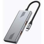 Gembird USB keskjaam UHB-CM-U310-A2C2-01 4 porti, USB 3.2, 10 Gbps, metallist disain