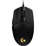 MOUSE USB OPTICAL G102 LIGHTSY/BLACK 910-005823 LOGITECH