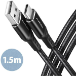 CABLE USB-C TO USB2.0 1.5M/BLACK BUCM-AM15AB AXAGON
