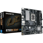 Gigabyte Emaplaat B760M D3HP 1.0, LGA 1700, 4+1+1 faasi VRM, kuni 5600MHz DDR5, 2xPCIe 4.0 M.2, GbE LAN, USB 3.2 Gen 1