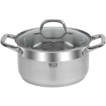 Resto Kastrul 92004 4.6L, 22cm, Klaasist kaas auruv&auml;ljundiga, M&otilde;&otilde;teskaala, Kinnitatud roostevabast terasest k&auml;epidemed