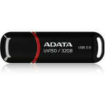 Adata USB m&auml;lupulk AUV150-32G-RBK, 32 GB, USB Type-A, USB 3.2 Gen 1, lugemise kiirus 90 MB/s, kirjutamise kiirus 25 MB/s, must