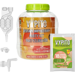 Browin Vypito 403516, 4.6 L, 12% alkohol, 18 jooki, 5 L purk, fermentatsiooni &otilde;huklapp, kraan