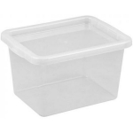 Nhg Kaste Basic 15L 3229512, 380 x 285 x 217 mm, l&auml;bipaistev, kaas kaasas, PP, 15 L, kontori korraldamine, kodu ladustamine