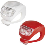 Emos LED jalgratta ees- ja tagatuled P3921, 10 lm, 140 h, 2x CR2032, punane, valge, IP43, 3 režiimi
