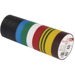 Emos PVC isolatsiooniteip F615992, 10 m, 15 mm, 10 tk, UV vastupidavus, veekindel, elektriline isolatsioon 40 kV/mm