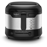 Tefal Praegrill FF215D, 1475 W, 1.8 L, must/roostevaba teras, termostaat, 1 kg toitu, 150-190 &deg;C