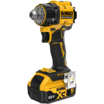 Dewalt Puureja DCD803P2T-QW, 18V, 2x5Ah, 0-450/0-1650rpm, 73Nm, 4 vahetatavat pead, LED tuli, kompaktne