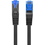 Lanberg | Patchcord Cat.6A S/FTP LSZH CCA | PCF6A-10CC-1500-BK | 15 m | Black