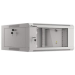 Lanberg Rack kapp 19" seinakinnitus WFFA-5604-10S, 4U, 600mm, IP20, RAL7035, ilma akuta, demonteeritud