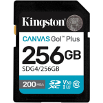 Kingston | Canvas Go! Plus | 256 GB | SD | Flash memory class Class 10, UHS-I, U3, V30
