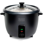 Black Decker Riisi keetja BXRC1800E ES9680120B, 1.8L, 700W, roostevaba teras, aurutamiskorv, soojuse hoidmine