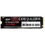 Silicon Power SSD UD90 500GB, SP500GBP44UD9005, 5000MB/s, 4800MB/s, M.2 2280, PCIe 4.0, 1500000h MTBF