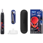 Braun Oral-B iO Kids Spiderman laste p&ouml;&ouml;rlev hambahari 8700216932820, 220-240V, 50-60Hz, 1 k&auml;epide, 1 pead, 3 režiimi
