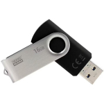Goodram UTS3 USB m&auml;lupulk, UTS3-0160K0R11, 16 GB, USB 3.0, 60 MB/s, 20 MB/s, must, &uuml;hilduvus Windows/Mac/Linux