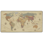 Natec hiirepad Discoveries Maxi NPO-1457, 800x400mm, 0.3cm, kollane, kumm, pehme