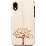 Man&Wood Tagasi kate M7662B, 6.1, Pildiga pilt, Apple iPhone XR, looduslik puit, pol&uuml;karbonaat