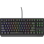 Genesis Mehaaniline M&auml;ngu Klaviatuur THOR 230 TKL NKG-2077, 87 nuppu, USB, RGB, Outemu Red l&uuml;litid, TKL disain