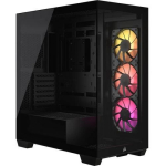 Corsair Korpus 3500X ARGB CC-9011278-WW, 46cm, 24cm, 50.6cm, 7 horisontaalset laiendusslotti, 4 sisemised kohad