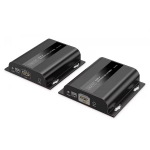 Digitus DS-55351 HDMI IP pikendaja komplekt, 4K/60Hz, 200m, 253 vastuv&otilde;tjat, IR, 1GbE