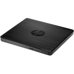 HP USB v&auml;line DVD-kirjutaja F6V97AA, USB 2.0, DVD Super Multi DL, 24x, must