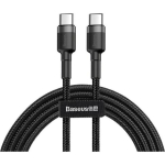 Cable USB-C PD Baseus Cafule PD 2.0 QC 3.0 60W 1m (black and gray)
