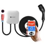 Defenzo WALLBOX HOME AC11 DEF1018, 11kW, 16A, 380-450V, Type 2, IP54, WiFi, Bluetooth, RFID, valge