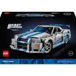 LEGO Technic 42210 Nissan Skyline GT-R R34, 1410 osa, 18+, rool, vedrustus, 6-sil. mootor, triivifunktsioon