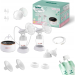 Neno Bella Twin Moon juhtmevaba elektriline kahefaasiline rinnapiimapumba komplekt, 2x150ml, 24mm, USB-C