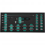 Padrunite komplekt, 1/4";, 29 tk, K26053 KAMASA TOOLS