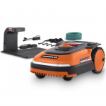 Powerplus POWDPG6010 robotniiduk automaatseks muru niitmiseks 20V kaabliga 160m laadimisjaam 180mm kuni 600m2 ilma akuta