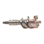 SDS-MAX TCT TUNEĻURBJI - VIENGABALA KONSTRUKCIJA, SDS-MAX TCTT 55 X 150 - 1 PC, 4932430745 MILWAUKEE