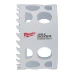 HOLE DOZER&trade; KARBĪDA GREDZENZĀĢI, TCT HOLE DOZER HOLESAW 79 MM - 1PC, 49560735 MILWAUKEE