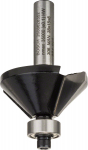 No&scaron;ķel&scaron;anas frēze HM 45o, l=15 mm,kāts 8mm, Rokas frēzēm, malu frēzēm STANDARD FOR WOOD CHAMFER BIT 45 DEGREE ANGLE, 2608628352, BOSCH