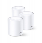 TP-Link Deco X20 (3-pack) traadita ruuterite komplekt Mesh Wi-Fi 6 AX1800 OFDMA Beamforming 3&times; &uuml;hikut Gigabit pordid Valge