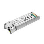 TP-Link SM321A 1000Base-BX WDM kahepoolne SFP moodul 1.25 Gbps 9/125 &micro;m &uuml;he režiimiga fiiber LC kuni 20 km Must/metallic