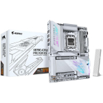 Gigabyte Emaplaat X870E A PRO X ICE, AMD AM5, 4*DIMM DDR5 kuni 9000MT/s, 4*M.2, 5GbE LAN, Wi-Fi 7, HDMI 2.1