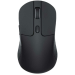 Keychron juhtmeta optiline hiir M3-A71, 12000 DPI, 2.4 GHz, Bluetooth 5.2, 600 mAh aku, 3 polling rate, must