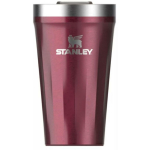 Stanley Termokruus 2813040064 0,47L punane, hoiab k&uuml;lma kuni 5h, j&auml;&auml;ga kuni 20h, 18/8 roostevaba teras, libisev kaas